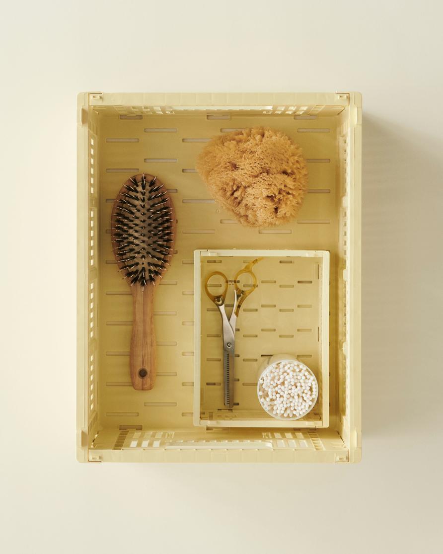 Colour Crate kasse - Light yellow